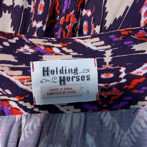 Anthropologie Holding Horses Aztec Dress - Picture 6 of 7